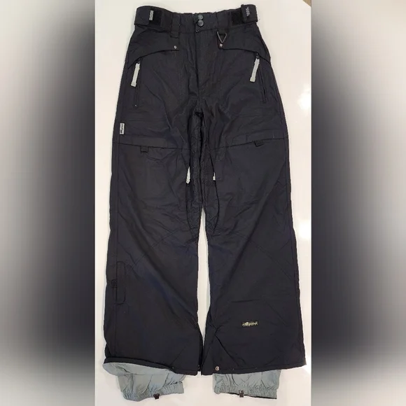 Allyance Ski Snowboarding Pants, Women's Small, Black, Lined, Waterproof, Snow - Picture 1 of 16